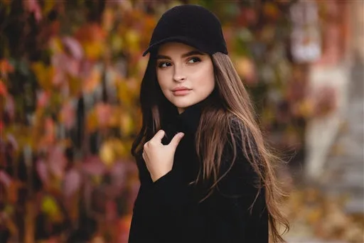 Plush Cap - Black