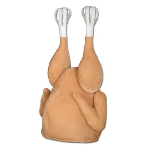 Plush Holiday Turkey Hat (1/Pk)