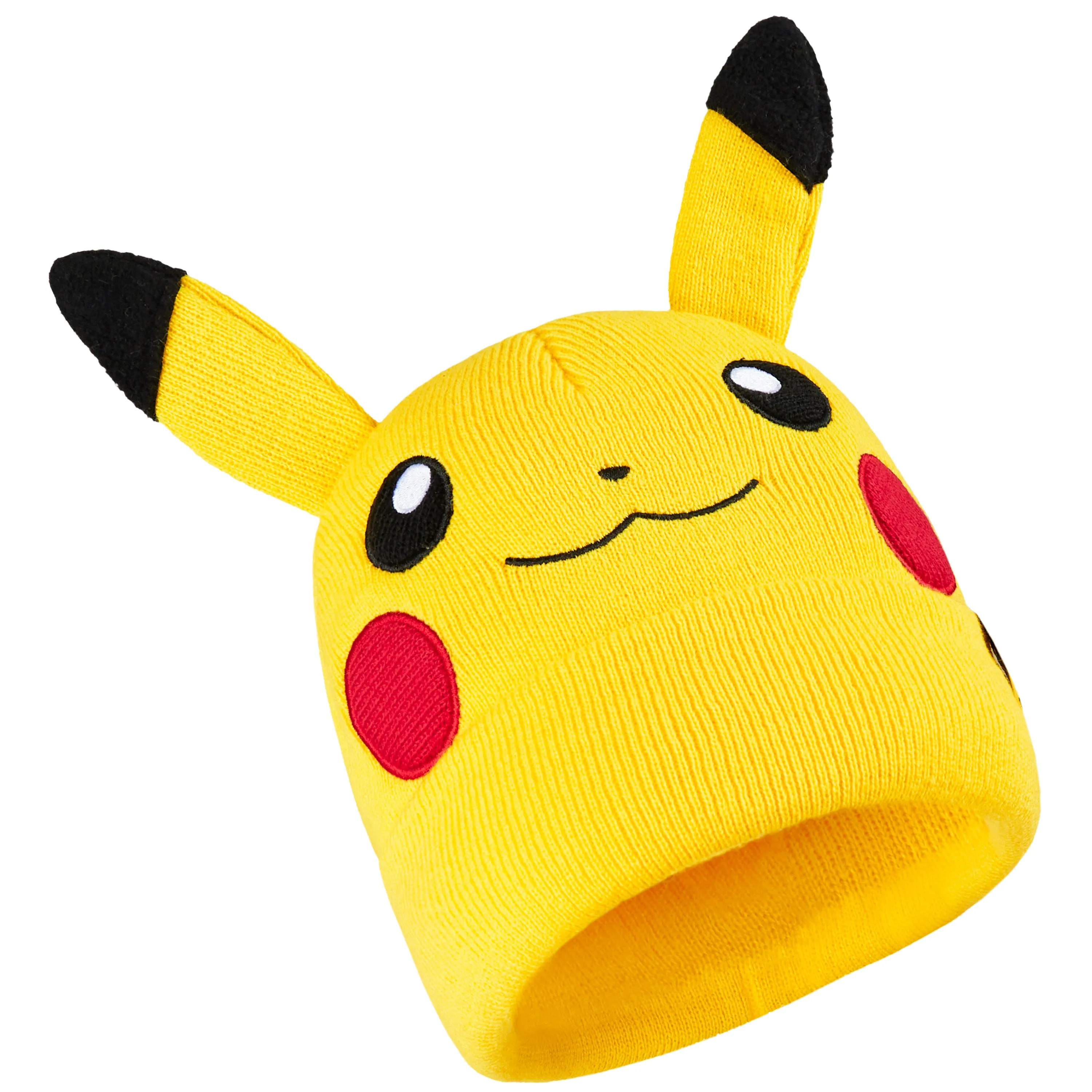 Pokemon Beanie Hat for Kids - Warm Cosy Knitted Winter Hats for Kids One Size - Anime Gifts for Kids