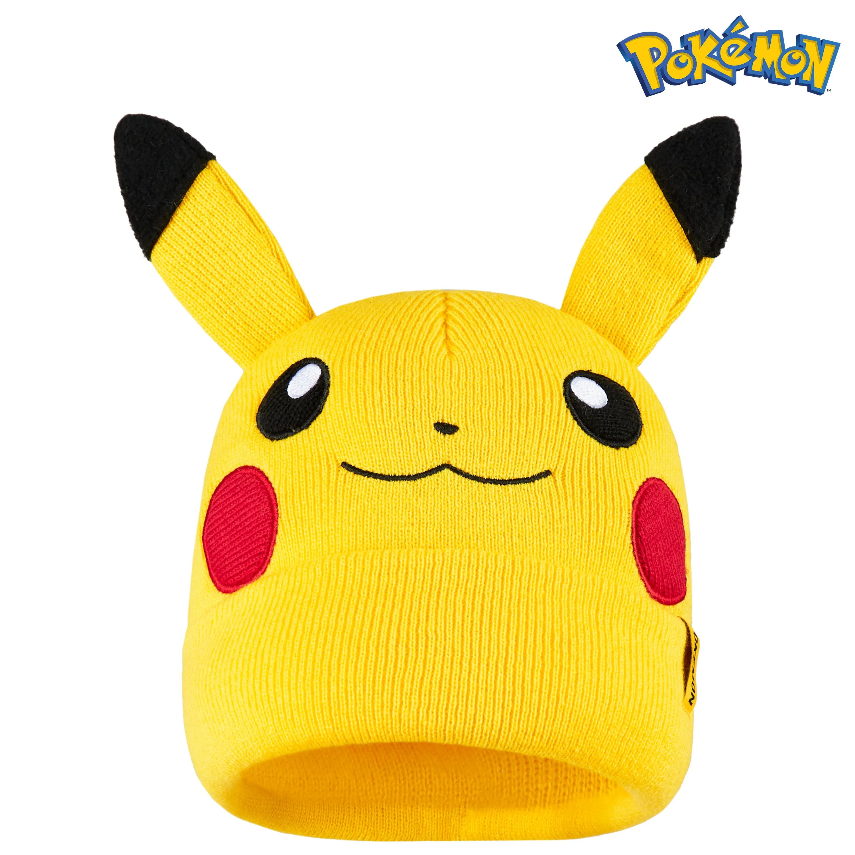 Pokemon Beanie Hat for Kids - Warm Cosy Knitted Winter Hats for Kids One Size - Anime Gifts for Kids