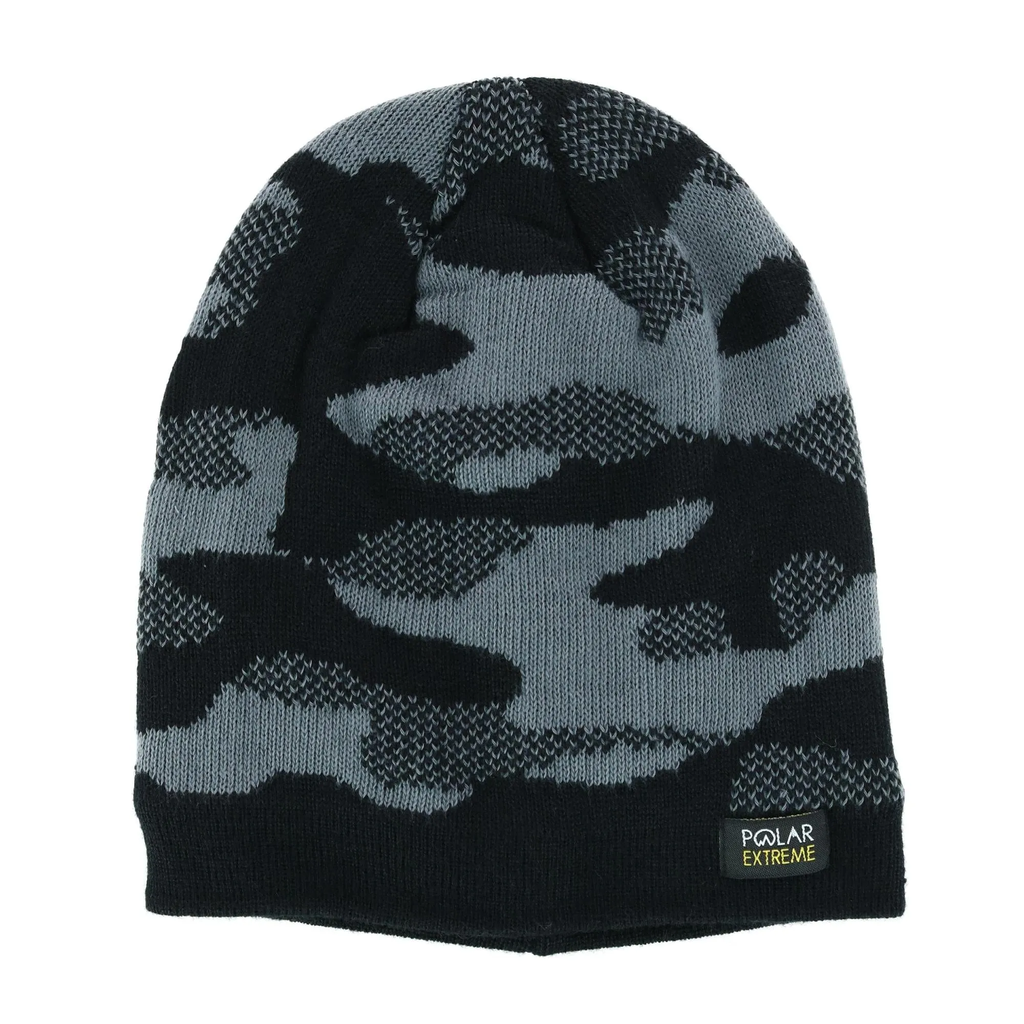 Polar Extreme Men's Camo Print Pull Hat with Lining