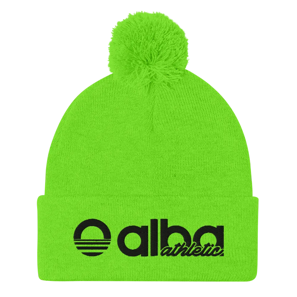 Pom-Pom Beanie - Black Out