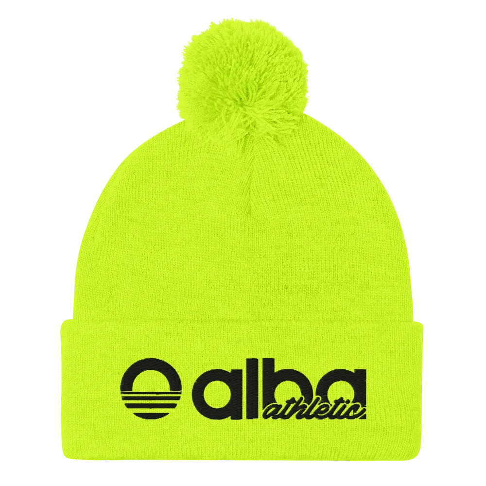 Pom-Pom Beanie - Black Out