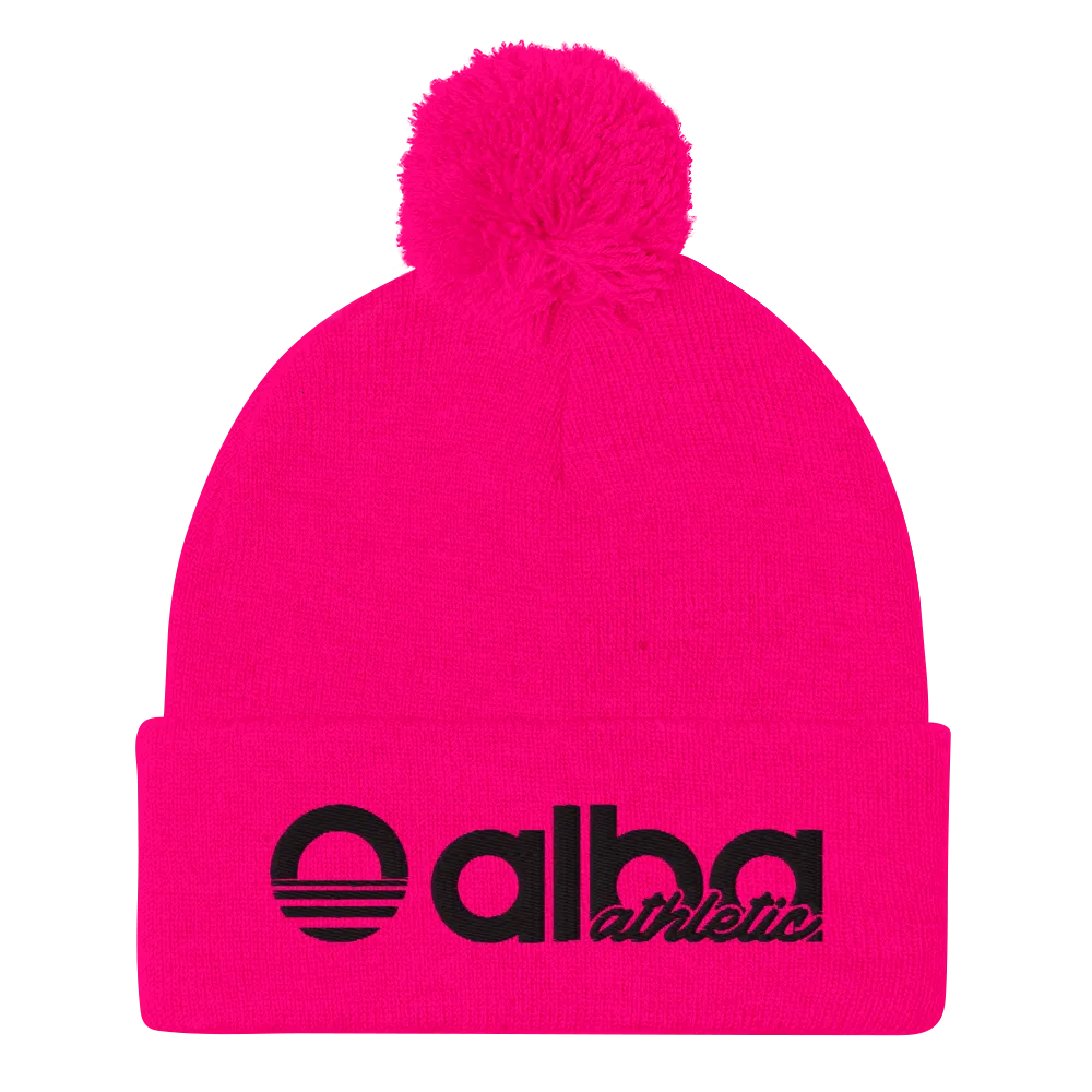 Pom-Pom Beanie - Black Out
