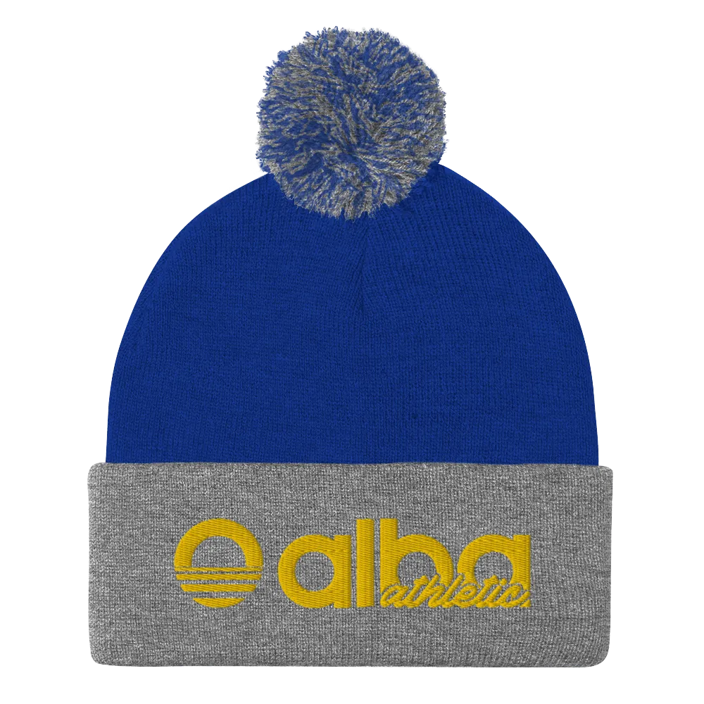 Pom-Pom Beanie - Evening Sun