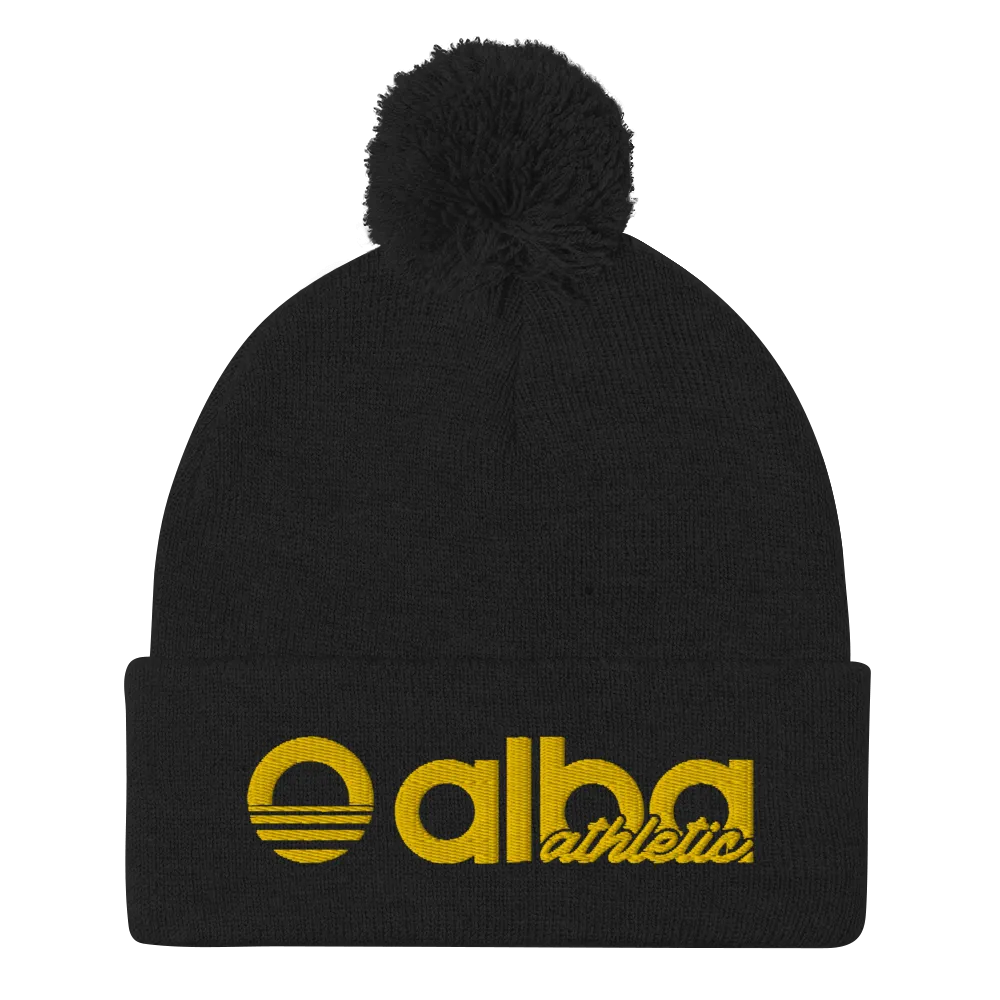 Pom-Pom Beanie - Evening Sun