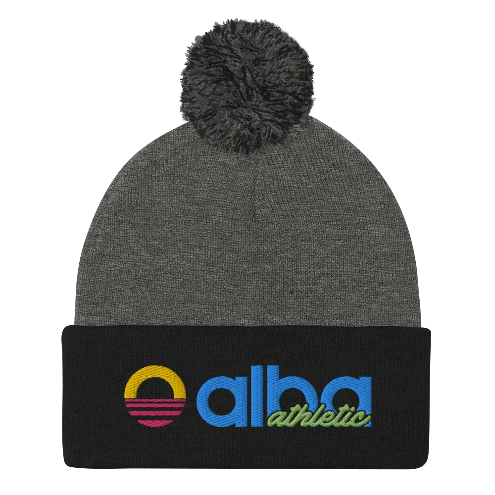 Pom-Pom Beanie - Neon
