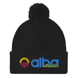 Pom-Pom Beanie - Neon