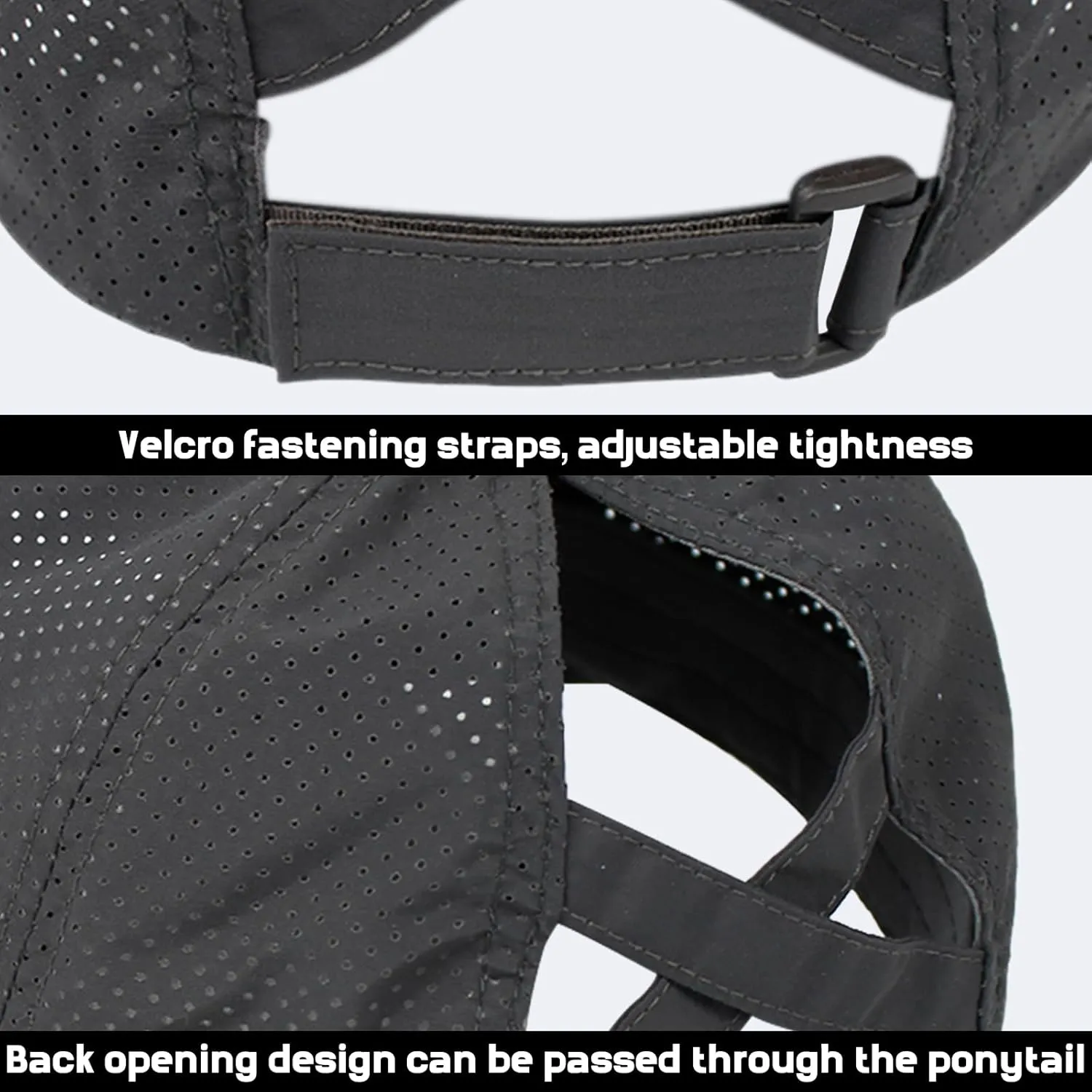 Ponytail Hats for Women Baseball Caps High Messy Buns Women Hats Baseball Caps Breathable Quick Dry Running Hats for Women
