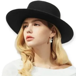 Pork Pie Crown Fedora Hat