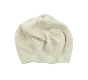 PORTOLANO - Cashmere Beret in Ivory