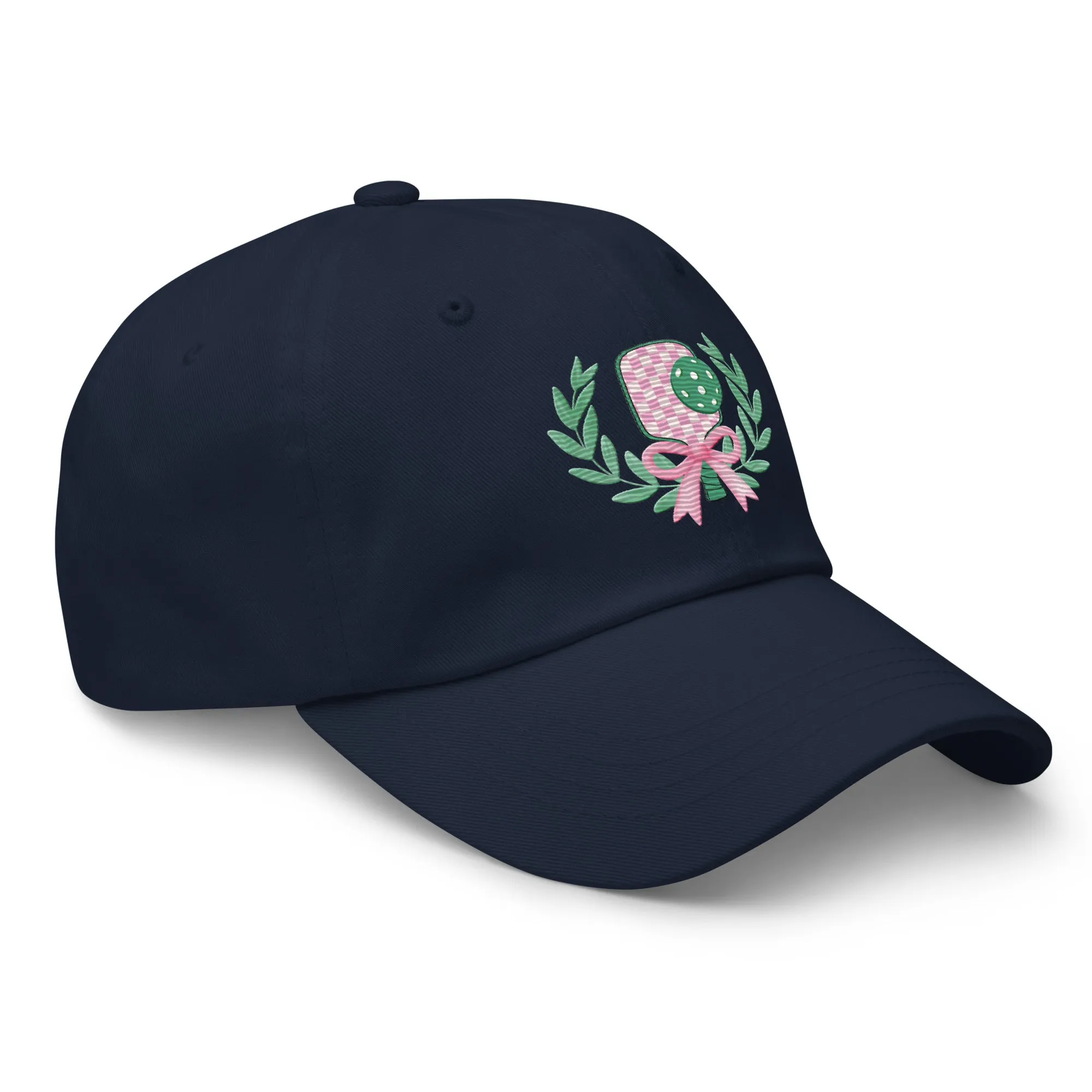 Preppy Pickleball Embroidered Dad Hat Baseball Cap