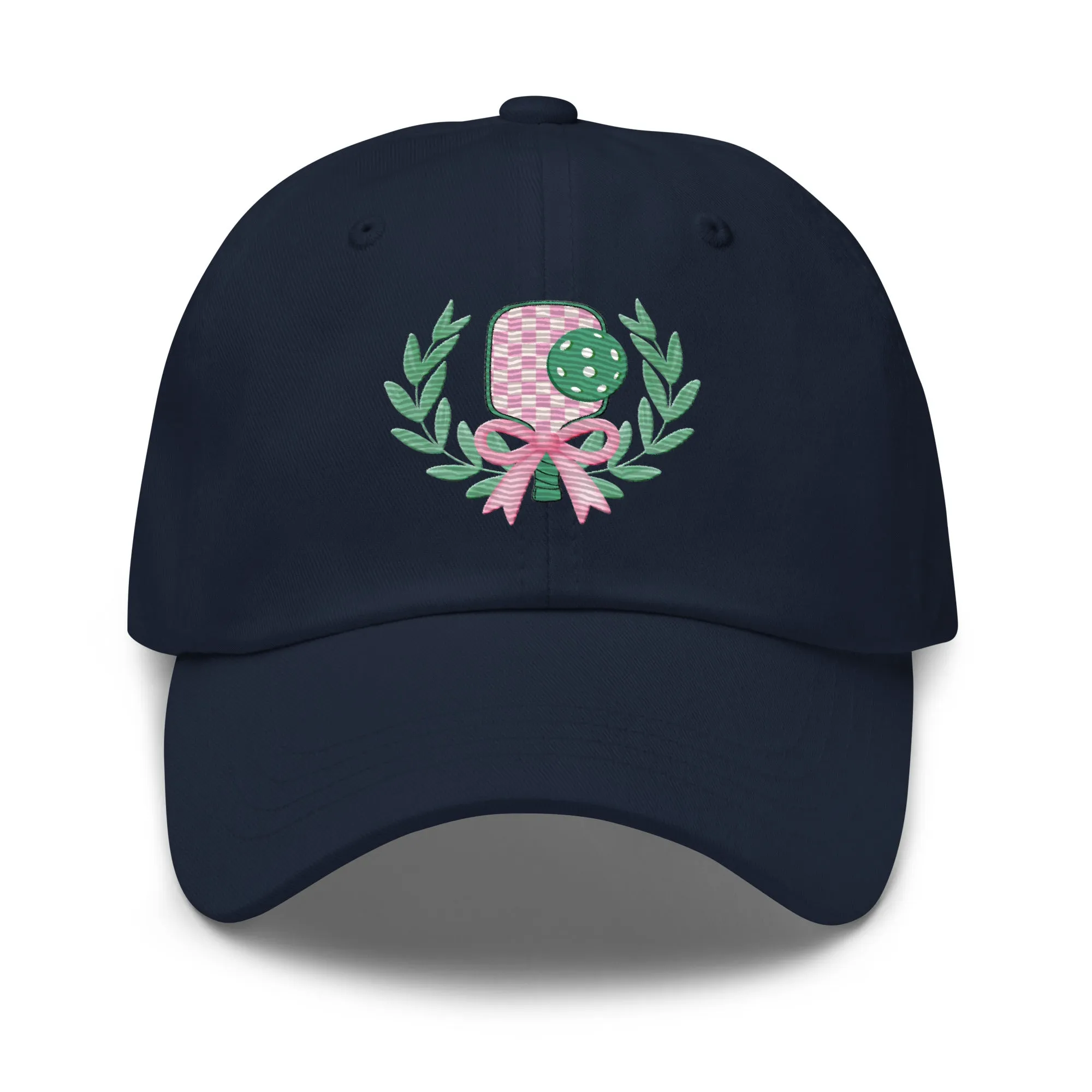 Preppy Pickleball Embroidered Dad Hat Baseball Cap