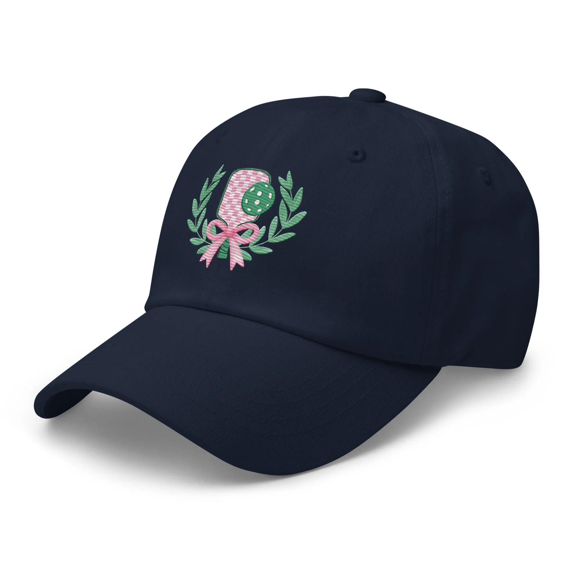 Preppy Pickleball Embroidered Dad Hat Baseball Cap