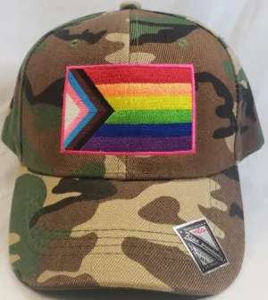 Pride II -- Acrylic Pride Baseball Cap --Camouflage