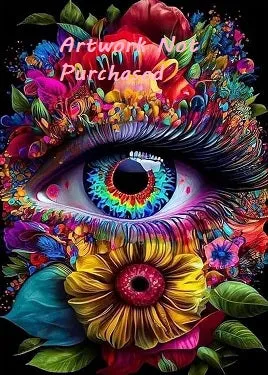Printable Eye with Rose Tattoo 5 Designs Digital File Downloads Custom Tshirt Design Framed Art Create Your Own Canvas Wall Art Poster Cards