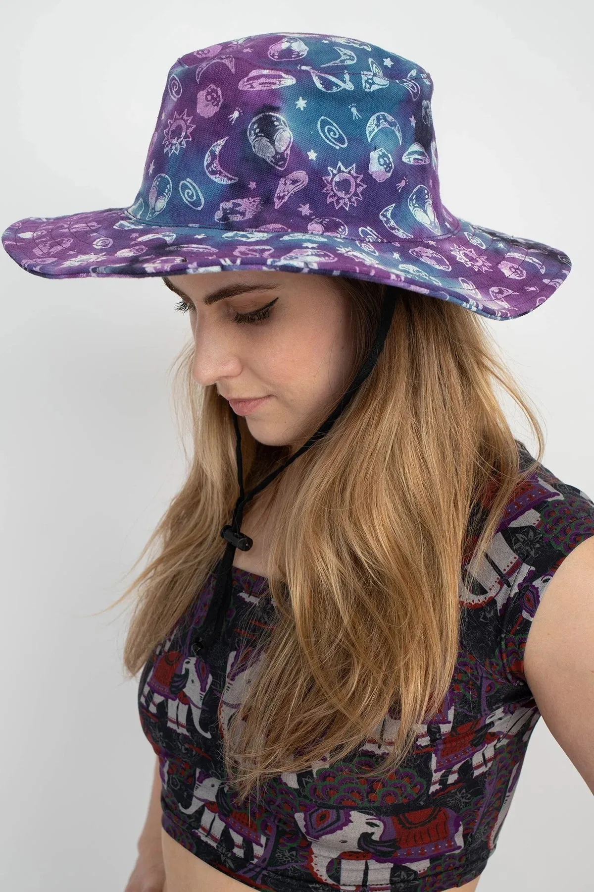 Psychedelic Tie-Dye Boonie Hat