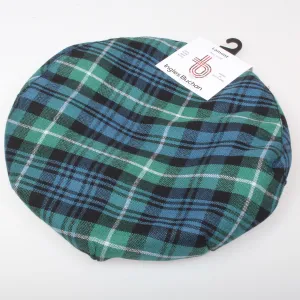 Pure Wool Golf Cap in Lamont Ancient Tartan