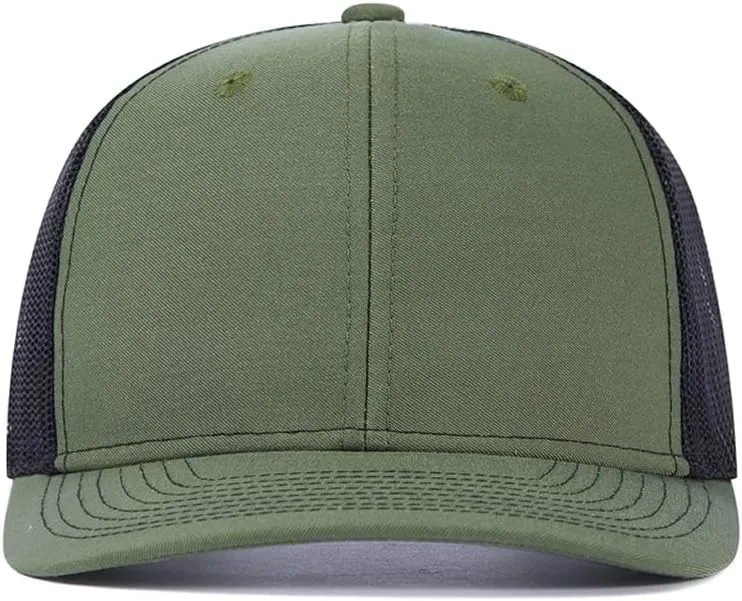 Quanhaigou Trucker Hat - Mesh Snap Back - Unisex Adjustable Baseball Cap - Outdoor Hats for Men Women