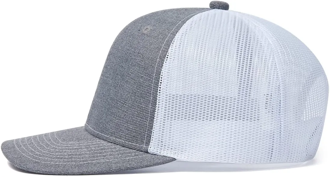 Quanhaigou Trucker Hat - Mesh Snap Back - Unisex Adjustable Baseball Cap - Outdoor Hats for Men Women