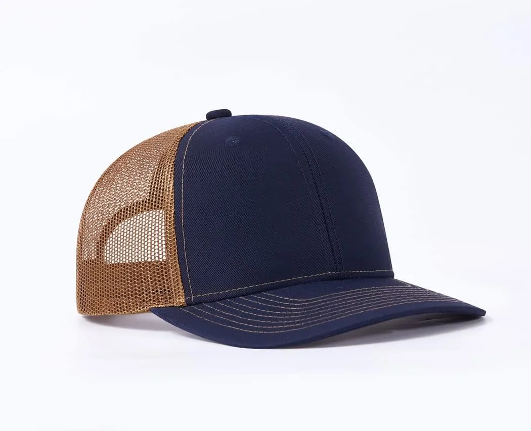 Quanhaigou Trucker Hat - Mesh Snap Back - Unisex Adjustable Baseball Cap - Outdoor Hats for Men Women