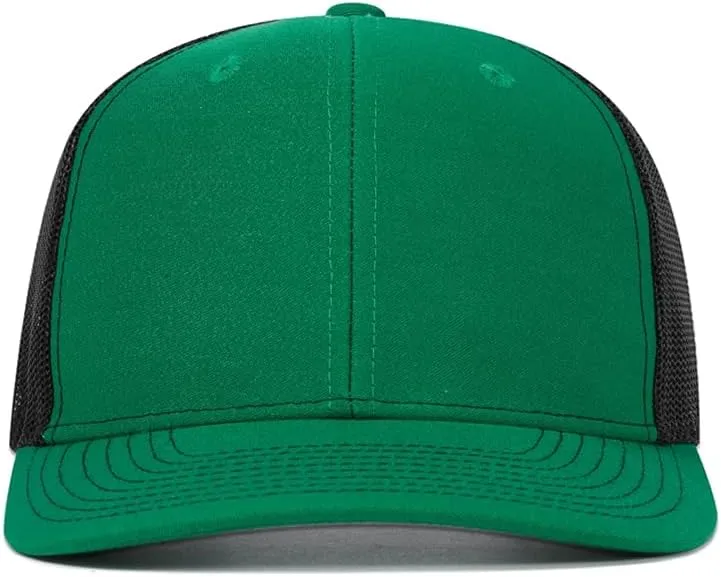 Quanhaigou Trucker Hat - Mesh Snap Back - Unisex Adjustable Baseball Cap - Outdoor Hats for Men Women
