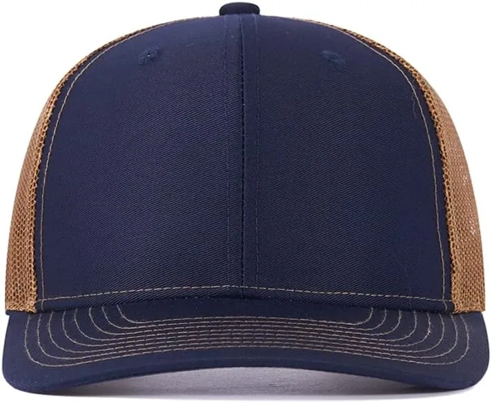 Quanhaigou Trucker Hat - Mesh Snap Back - Unisex Adjustable Baseball Cap - Outdoor Hats for Men Women