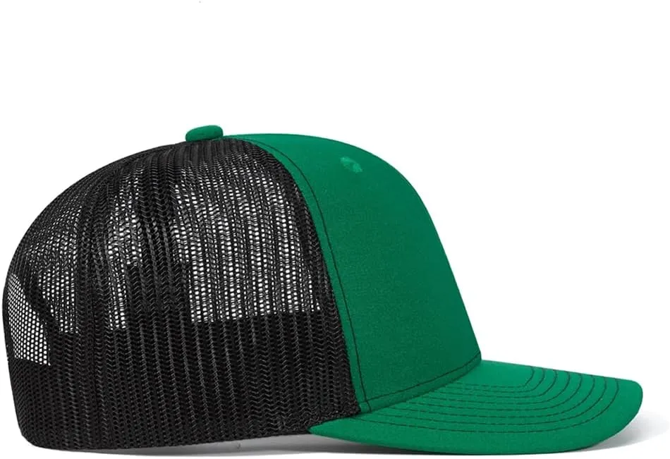 Quanhaigou Trucker Hat - Mesh Snap Back - Unisex Adjustable Baseball Cap - Outdoor Hats for Men Women