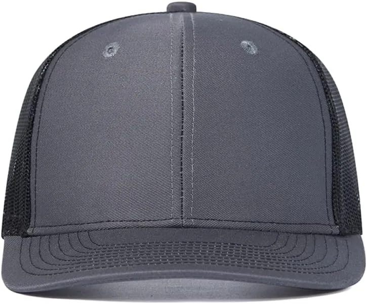 Quanhaigou Trucker Hat - Mesh Snap Back - Unisex Adjustable Baseball Cap - Outdoor Hats for Men Women