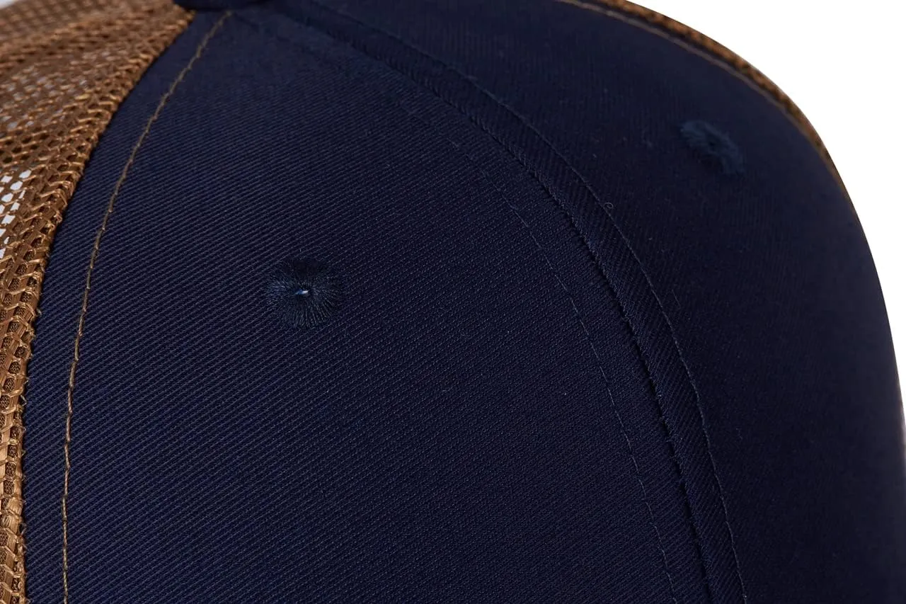 Quanhaigou Trucker Hat - Mesh Snap Back - Unisex Adjustable Baseball Cap - Outdoor Hats for Men Women