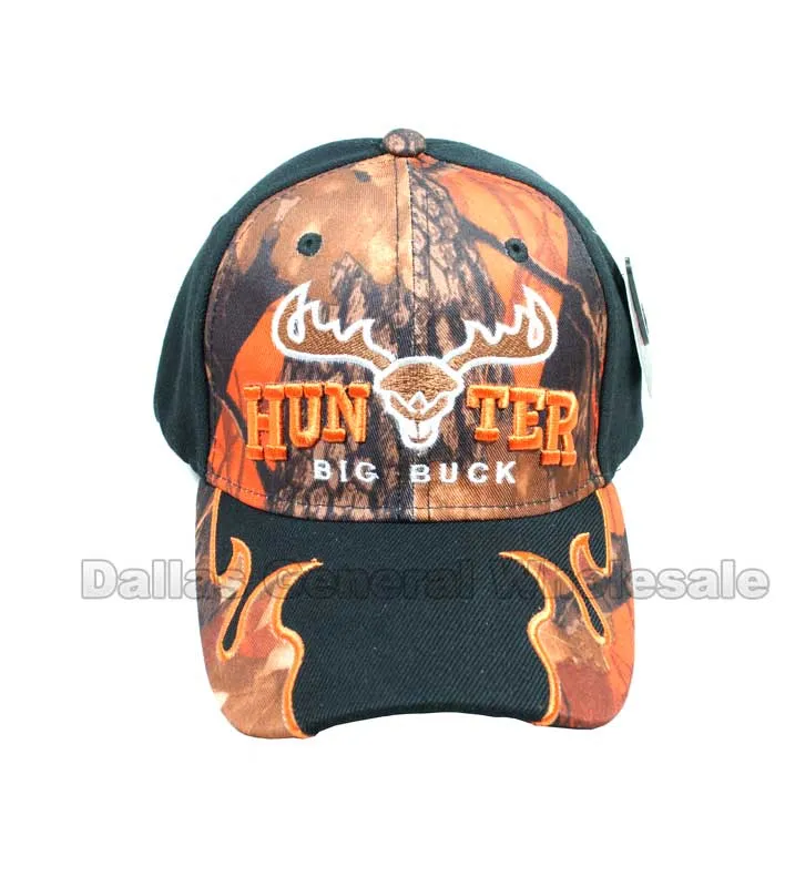 "HUNTER" Baseball Caps