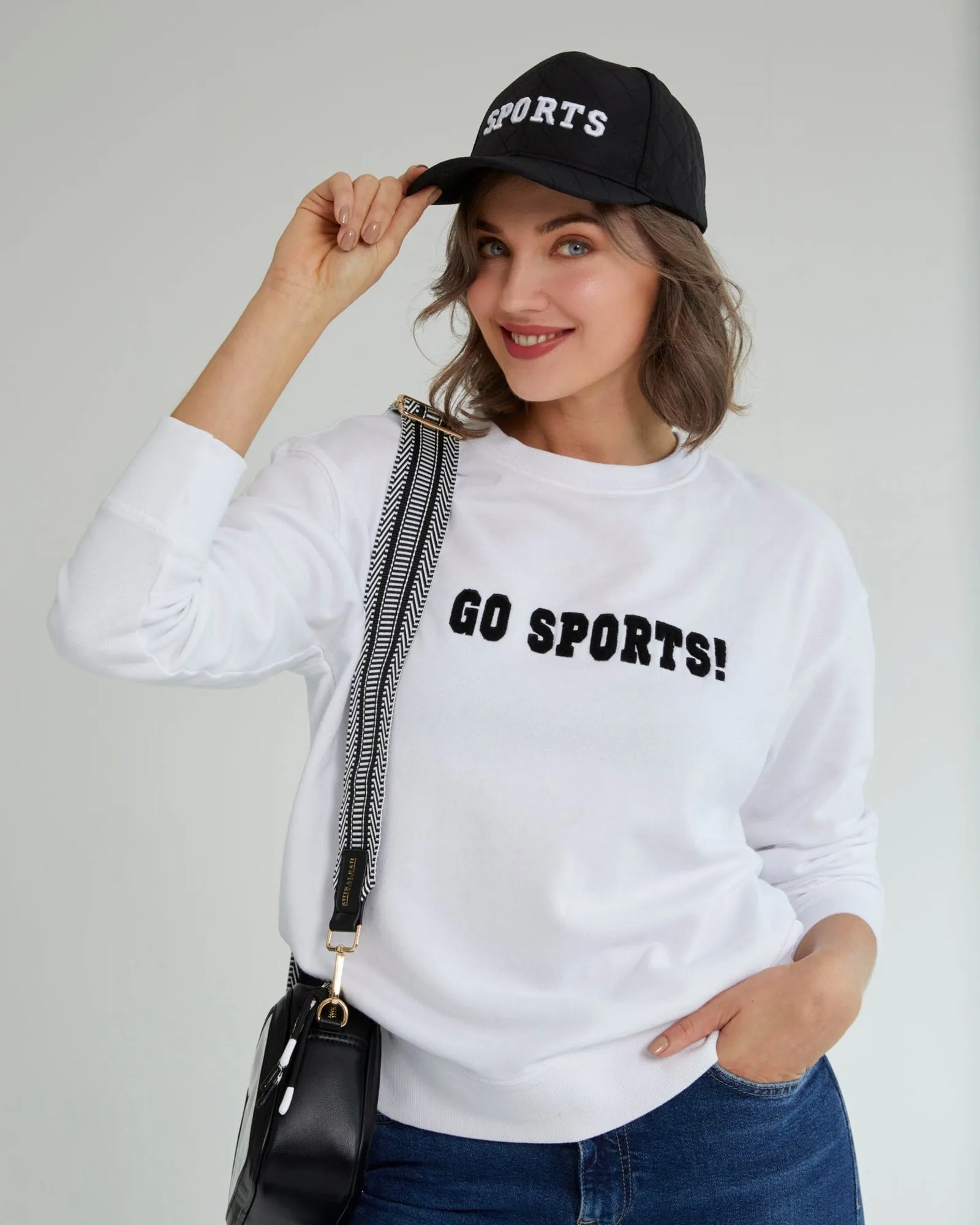"Sports" Ball Cap | Black