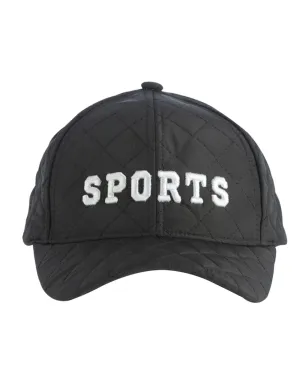 "Sports" Ball Cap | Black