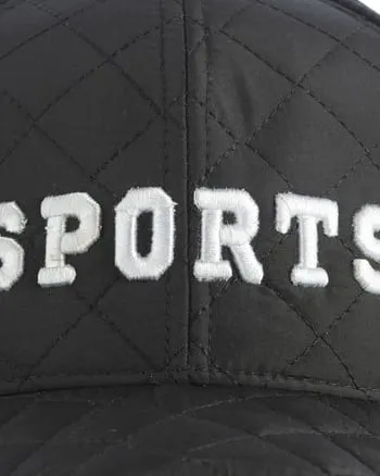 "Sports" Ball Cap | Black