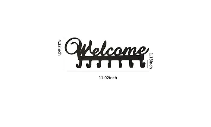 Rack With 7 Hooks