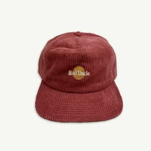 Rad Uncle Cord Cap - Eco Red