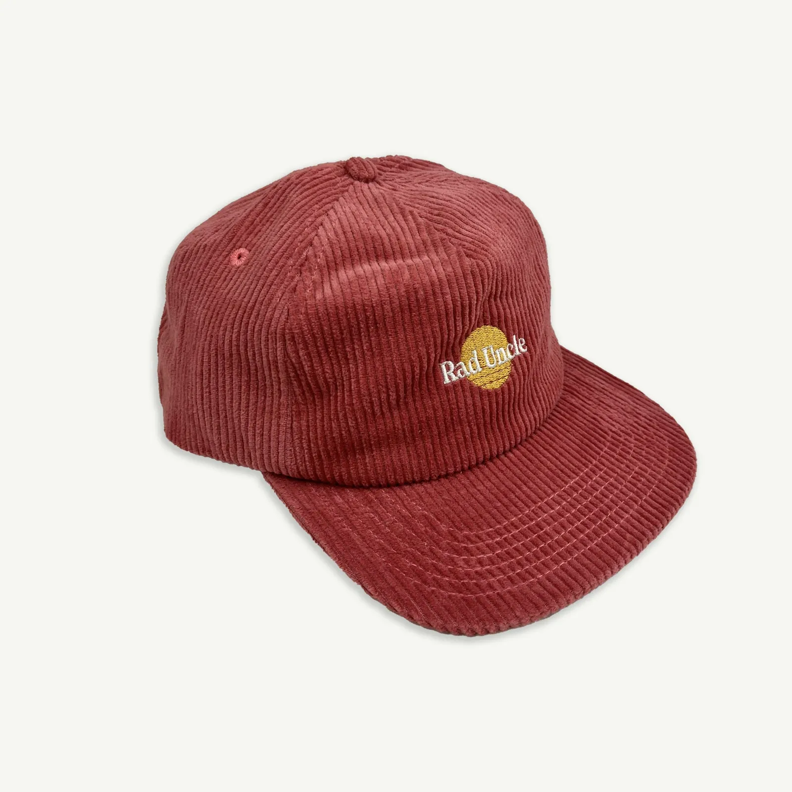 Rad Uncle Cord Cap - Eco Red