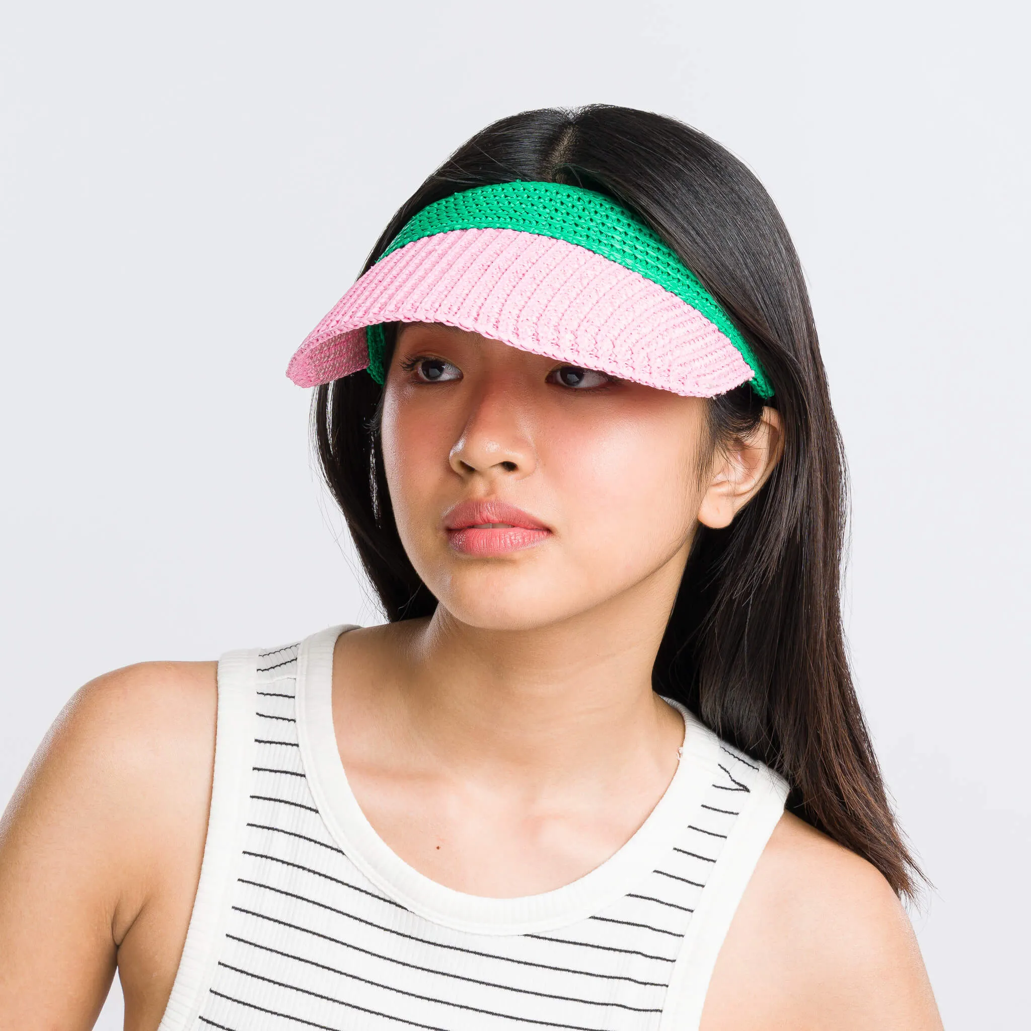 Raffia Visor