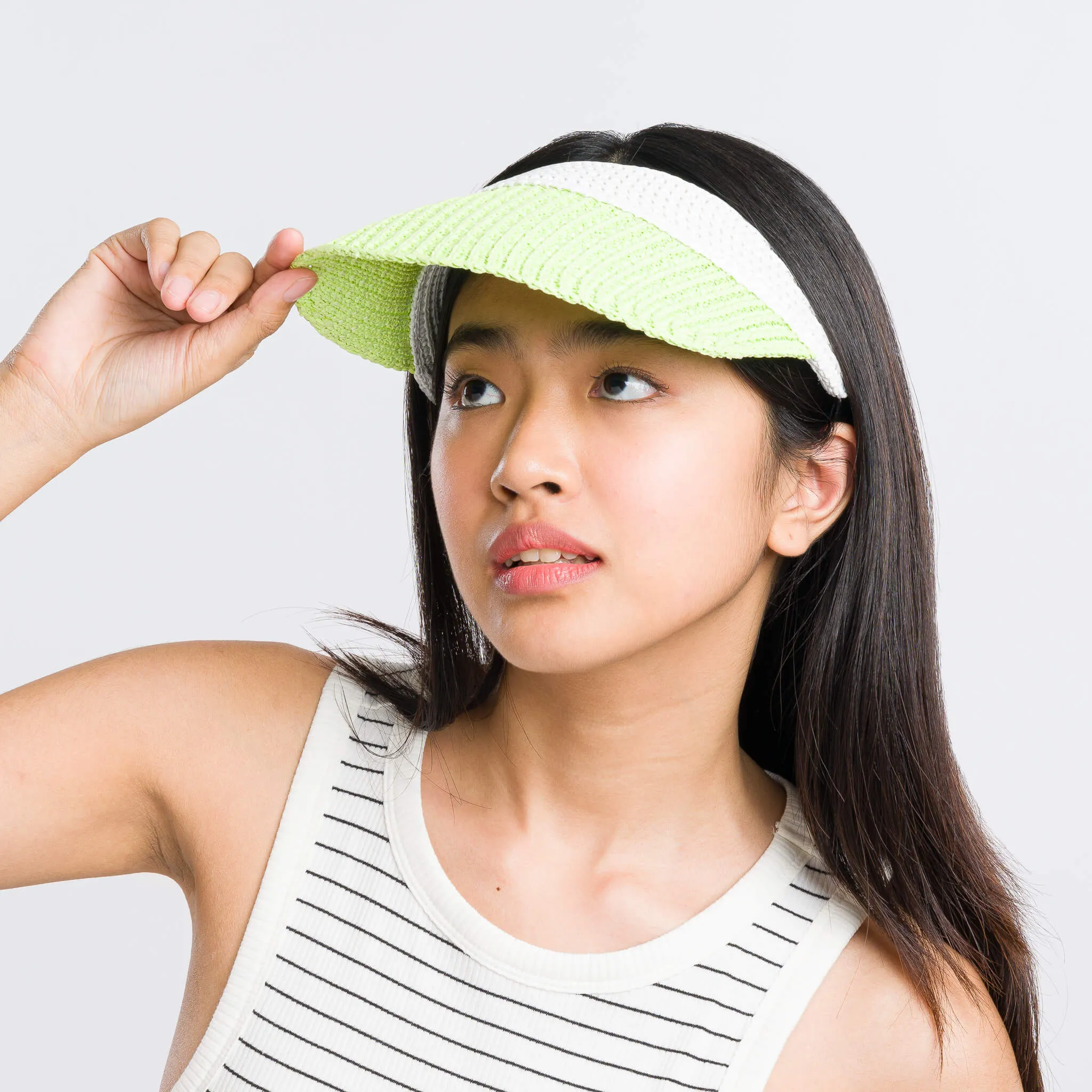 Raffia Visor