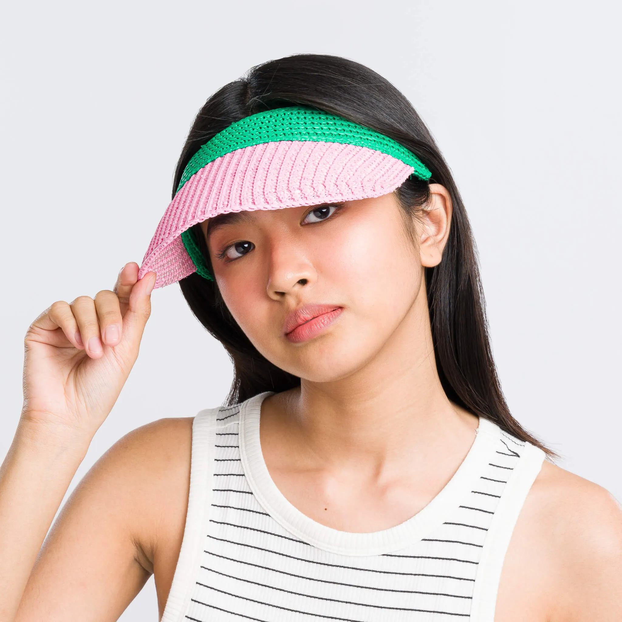 Raffia Visor