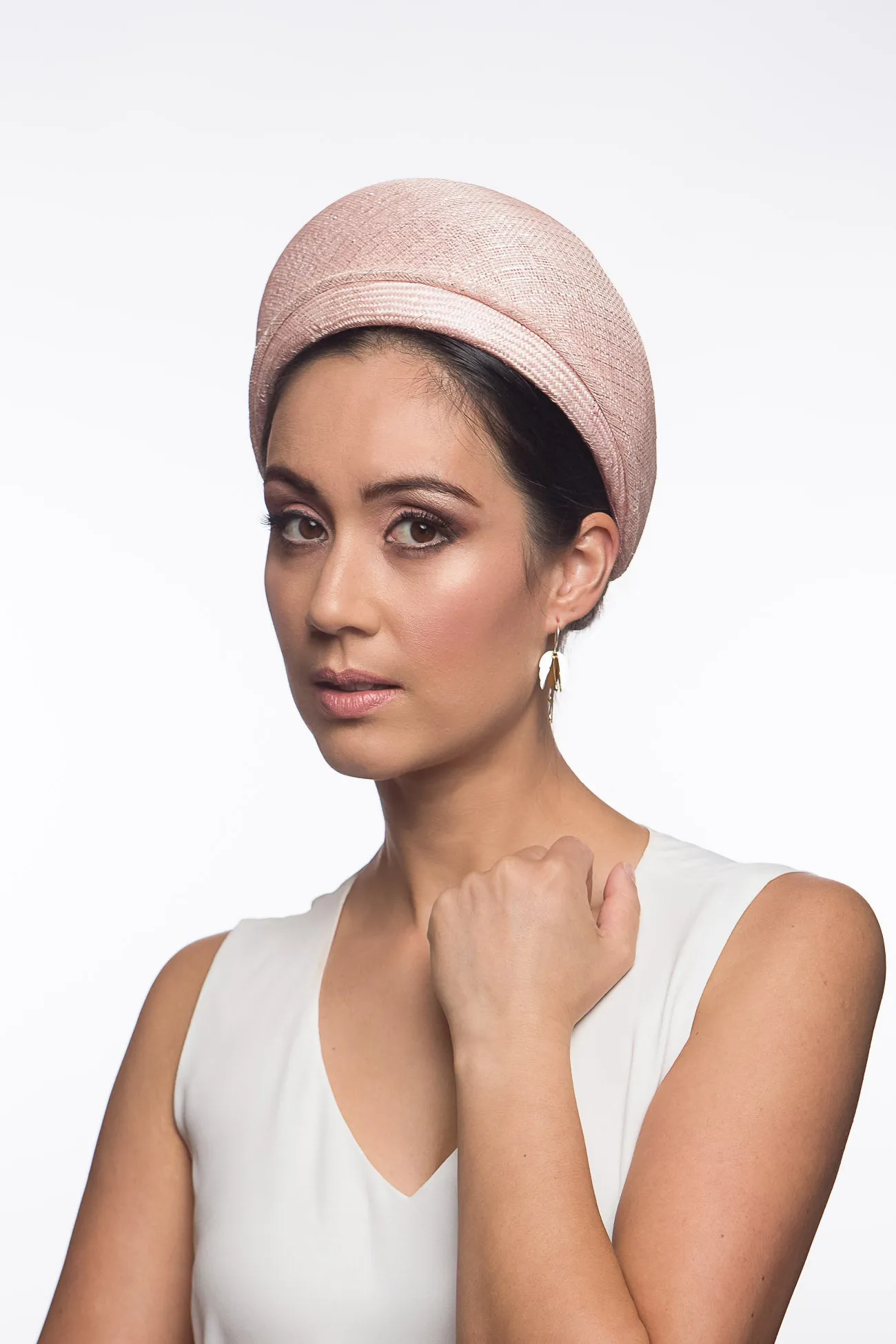 Raised Pale Pink Halo Headband
