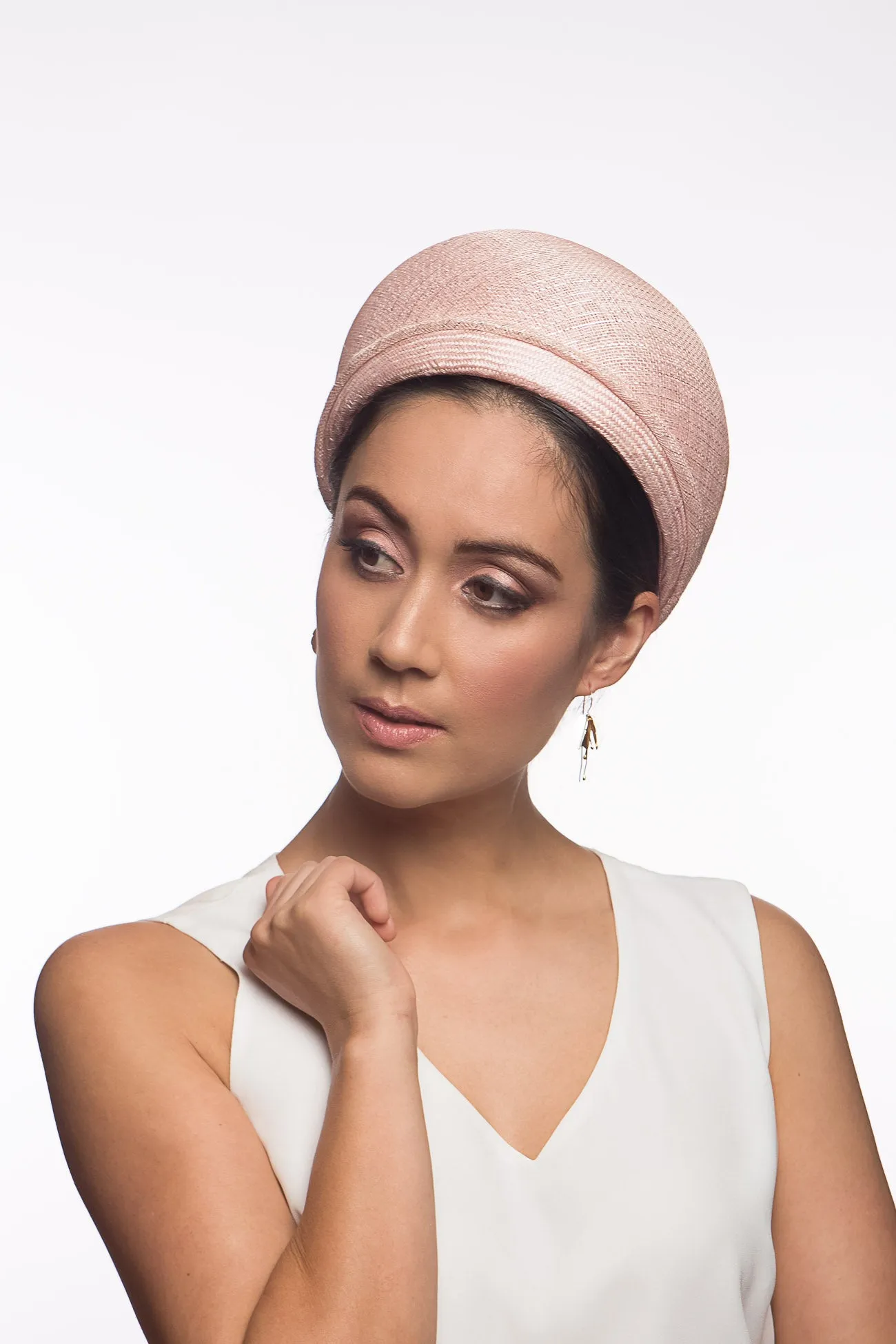 Raised Pale Pink Halo Headband