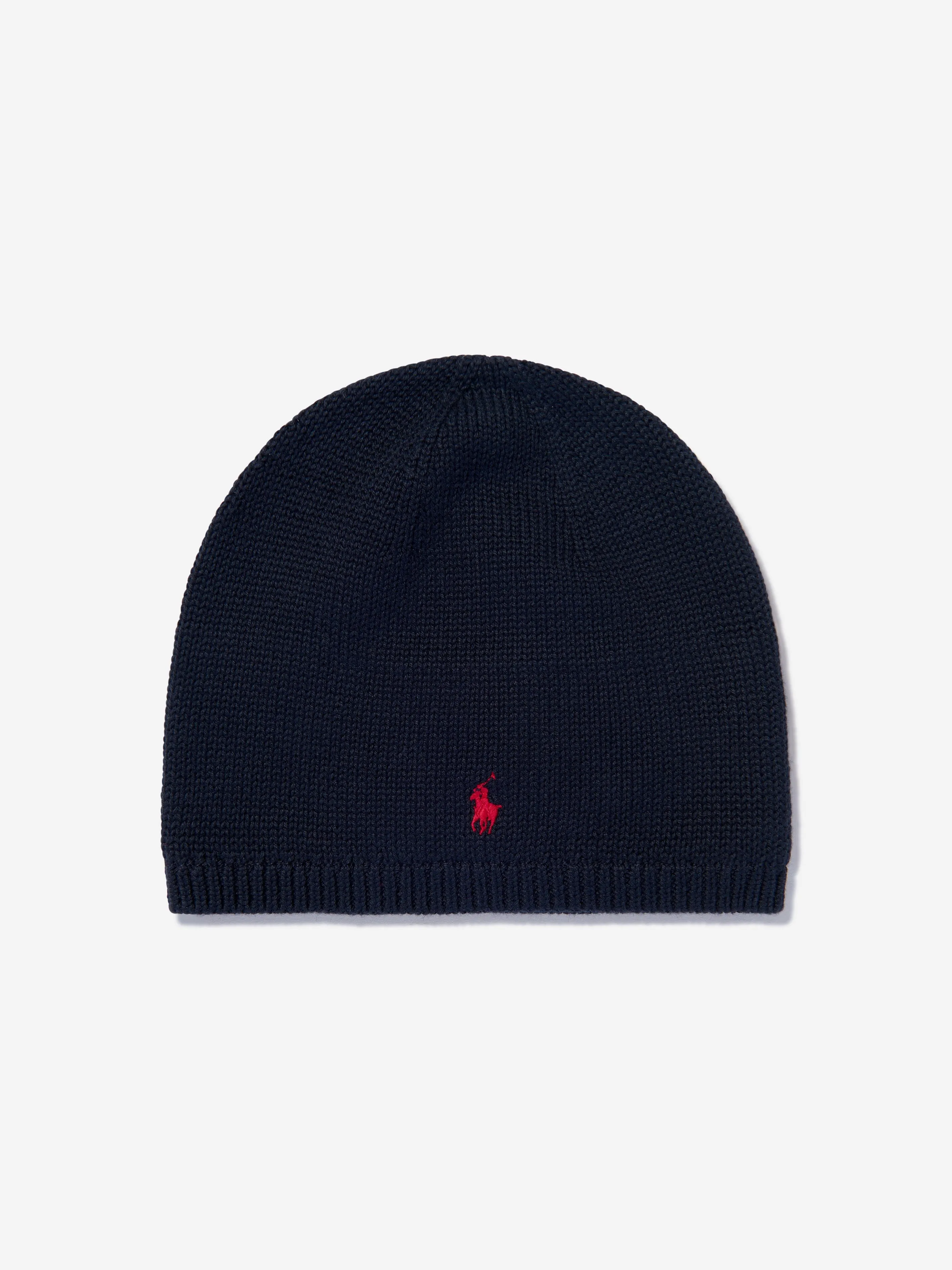 Ralph Lauren Kids Logo Ear Flap Hat