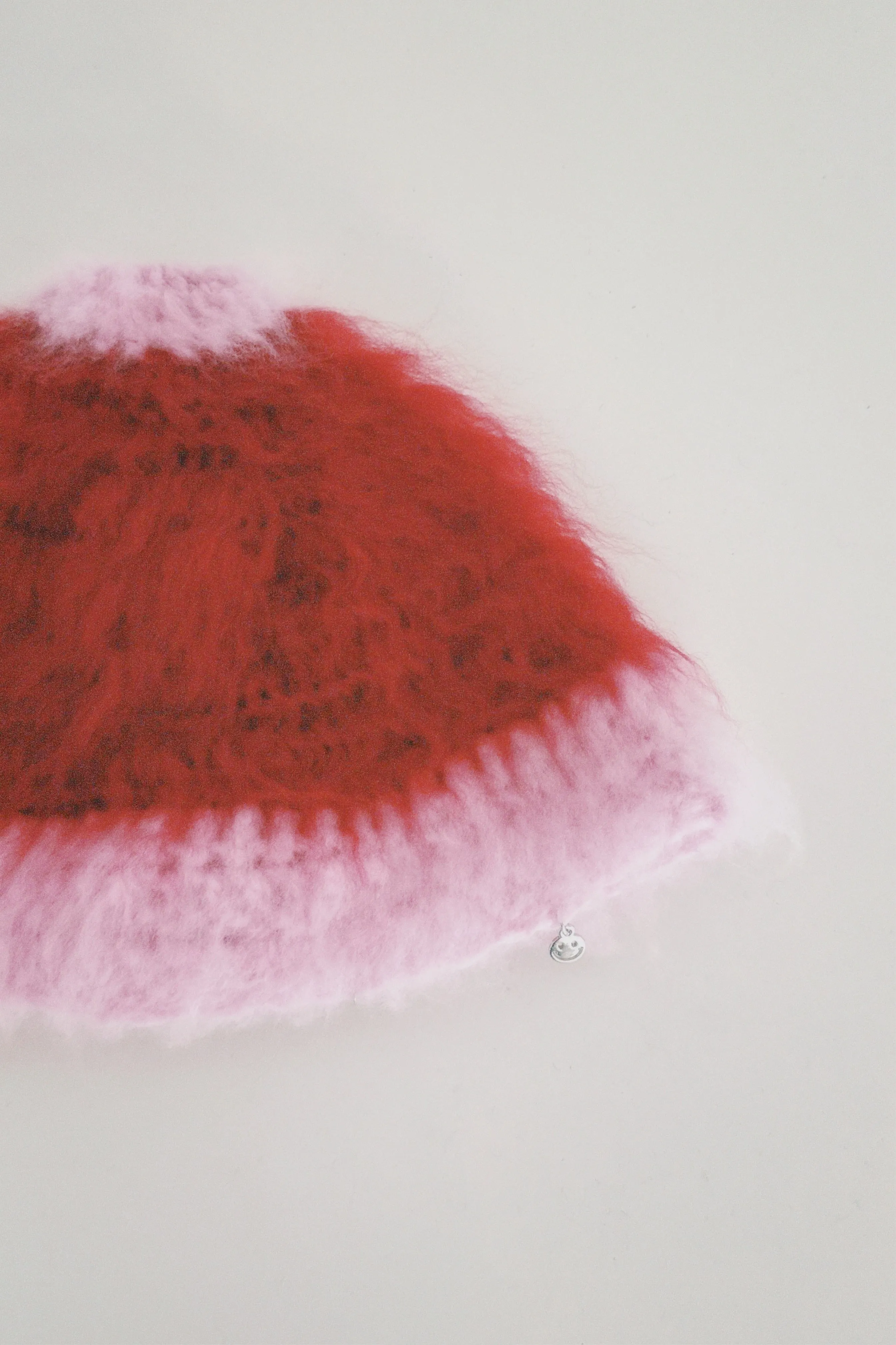 Red and Pink Crochet Hat