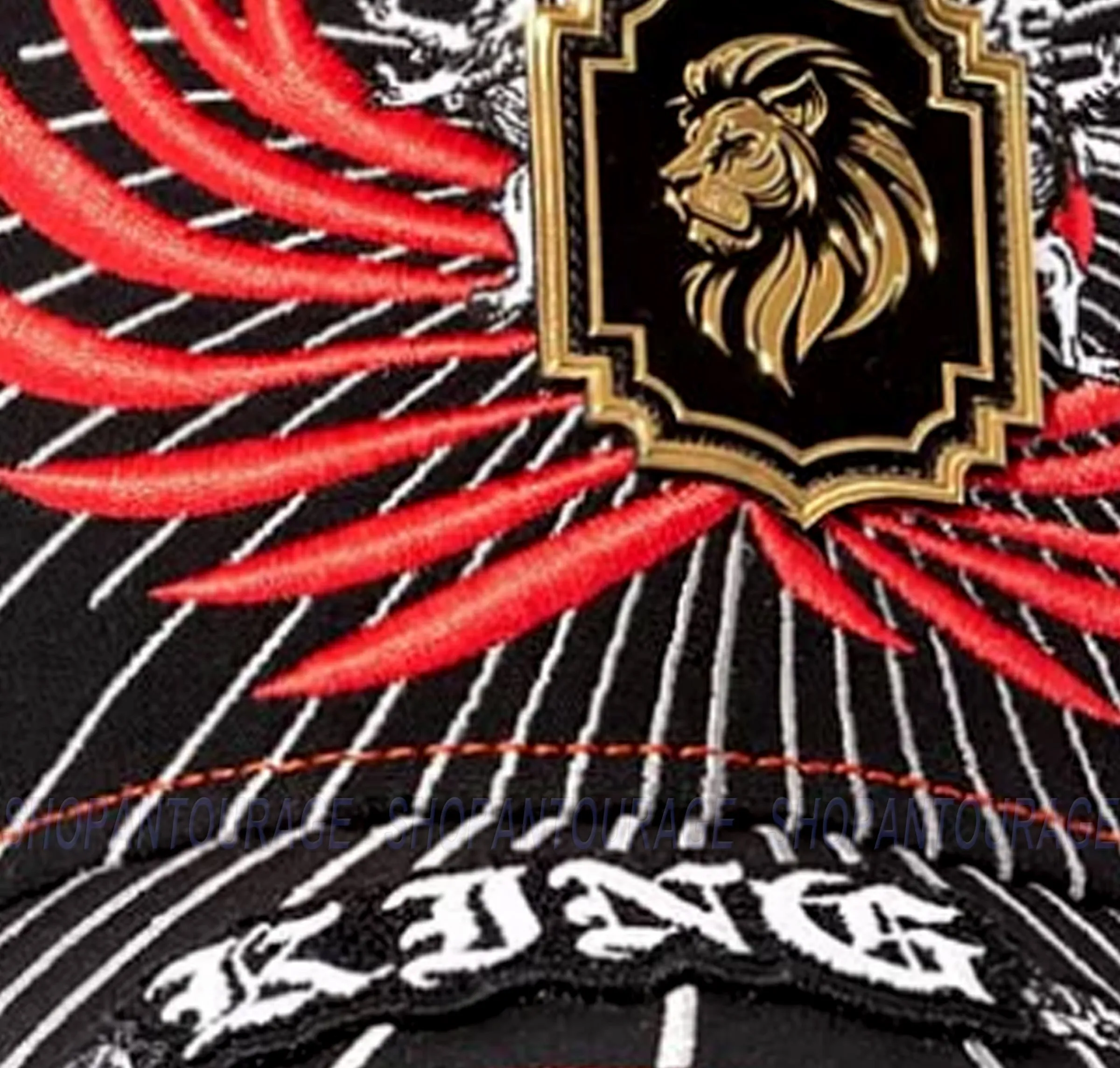Red Monkey Lion King Black RM1492 New Limited Edition Unisex Trucker Hat Cap