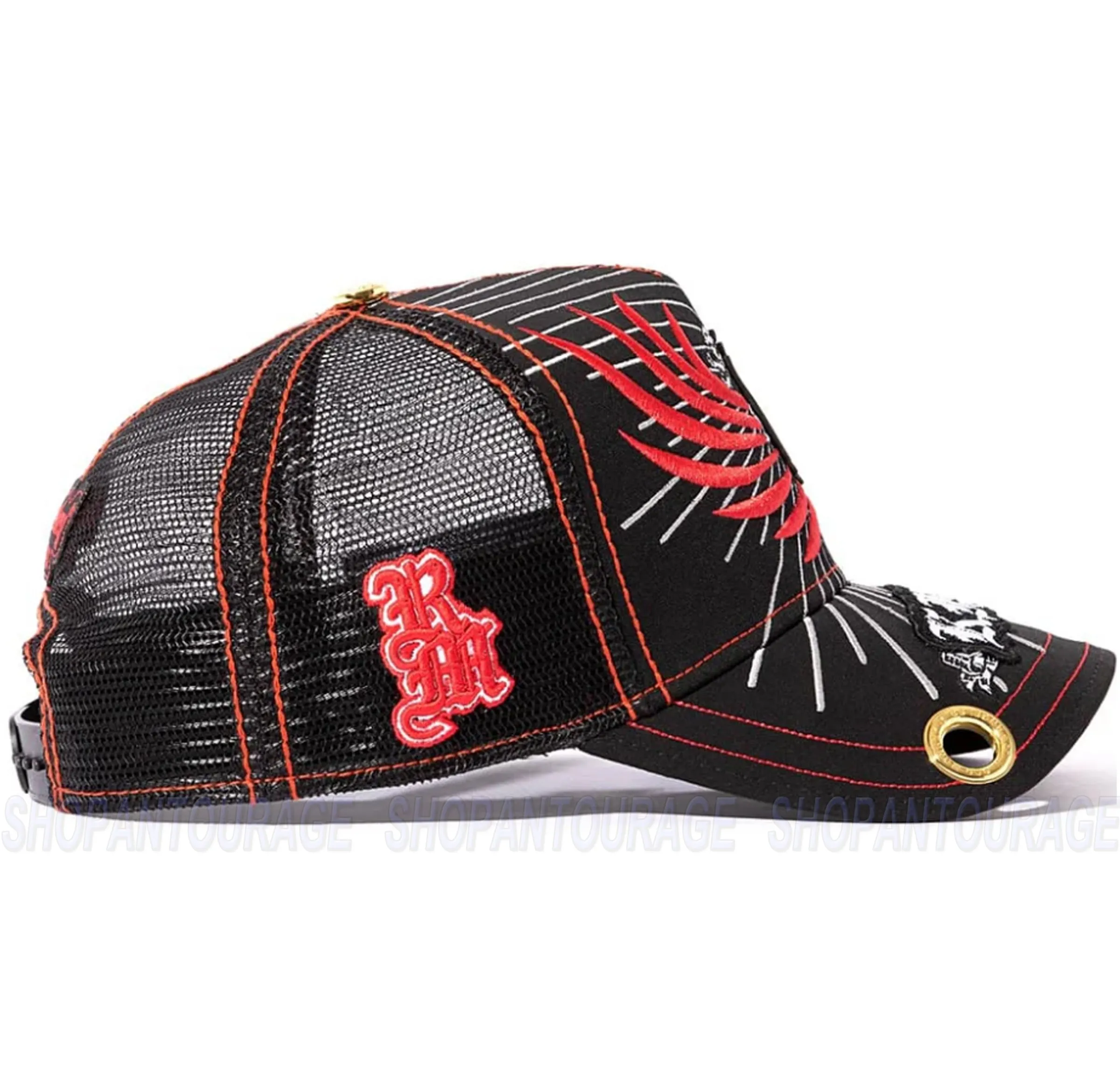 Red Monkey Lion King Black RM1492 New Limited Edition Unisex Trucker Hat Cap