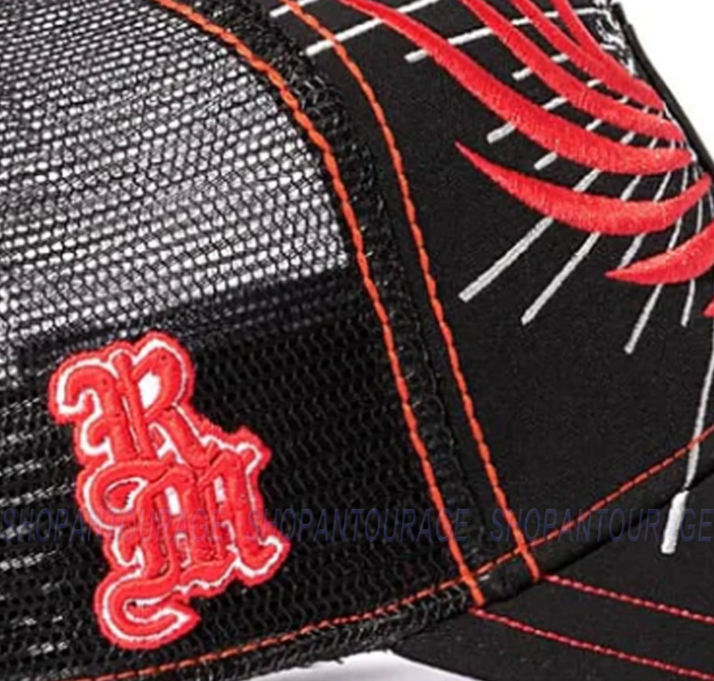 Red Monkey Lion King Black RM1492 New Limited Edition Unisex Trucker Hat Cap