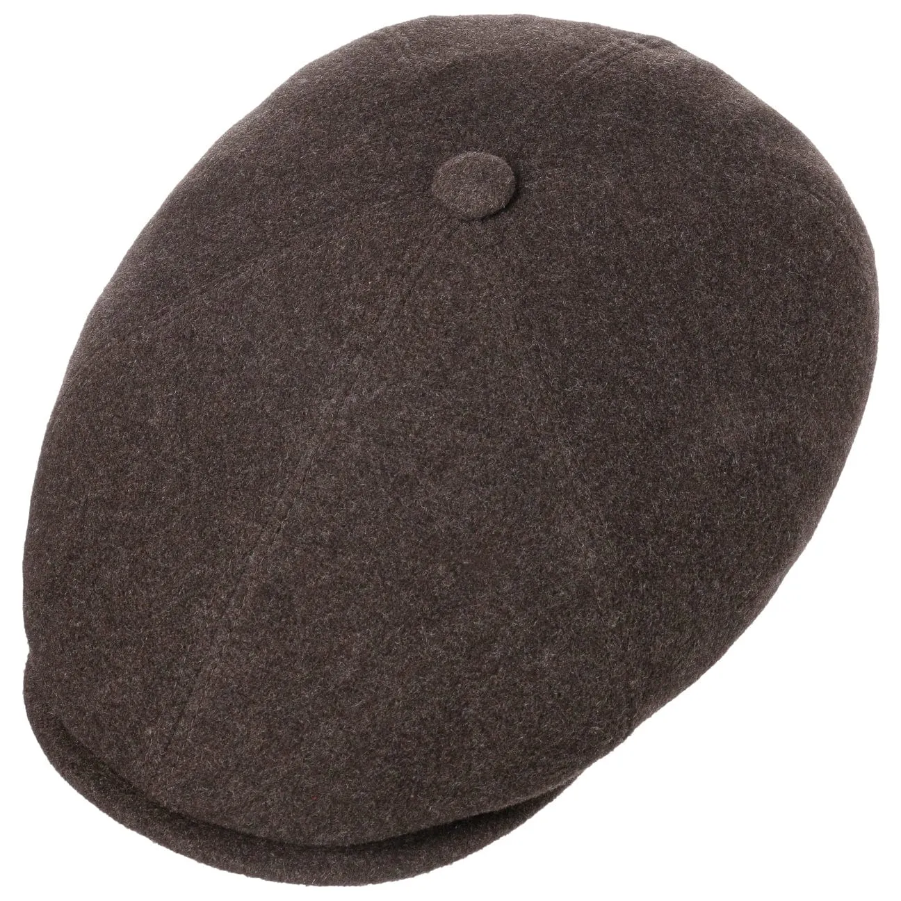 Reid 6 Panel Flat Cap by Stetson