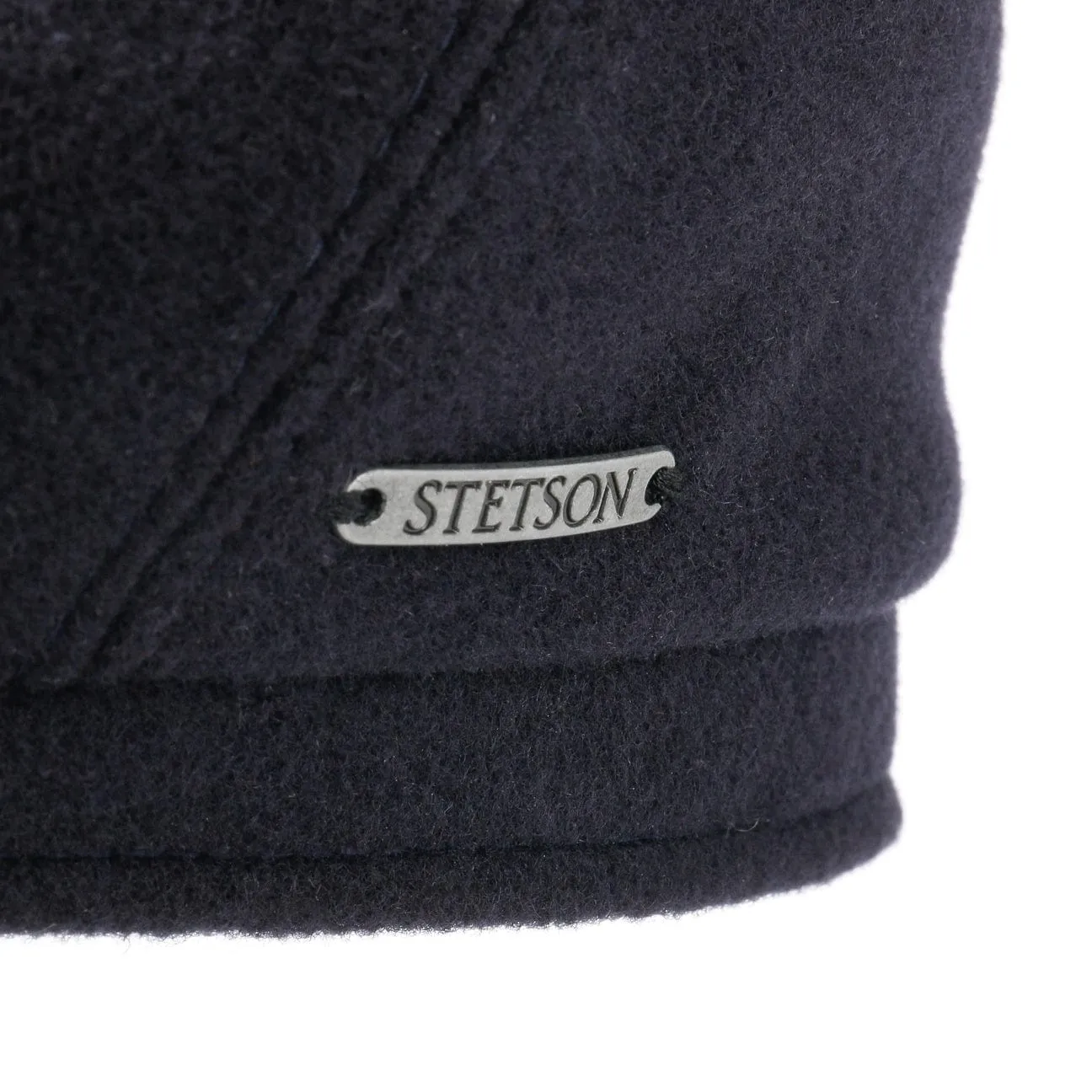 Reid 6 Panel Flat Cap by Stetson