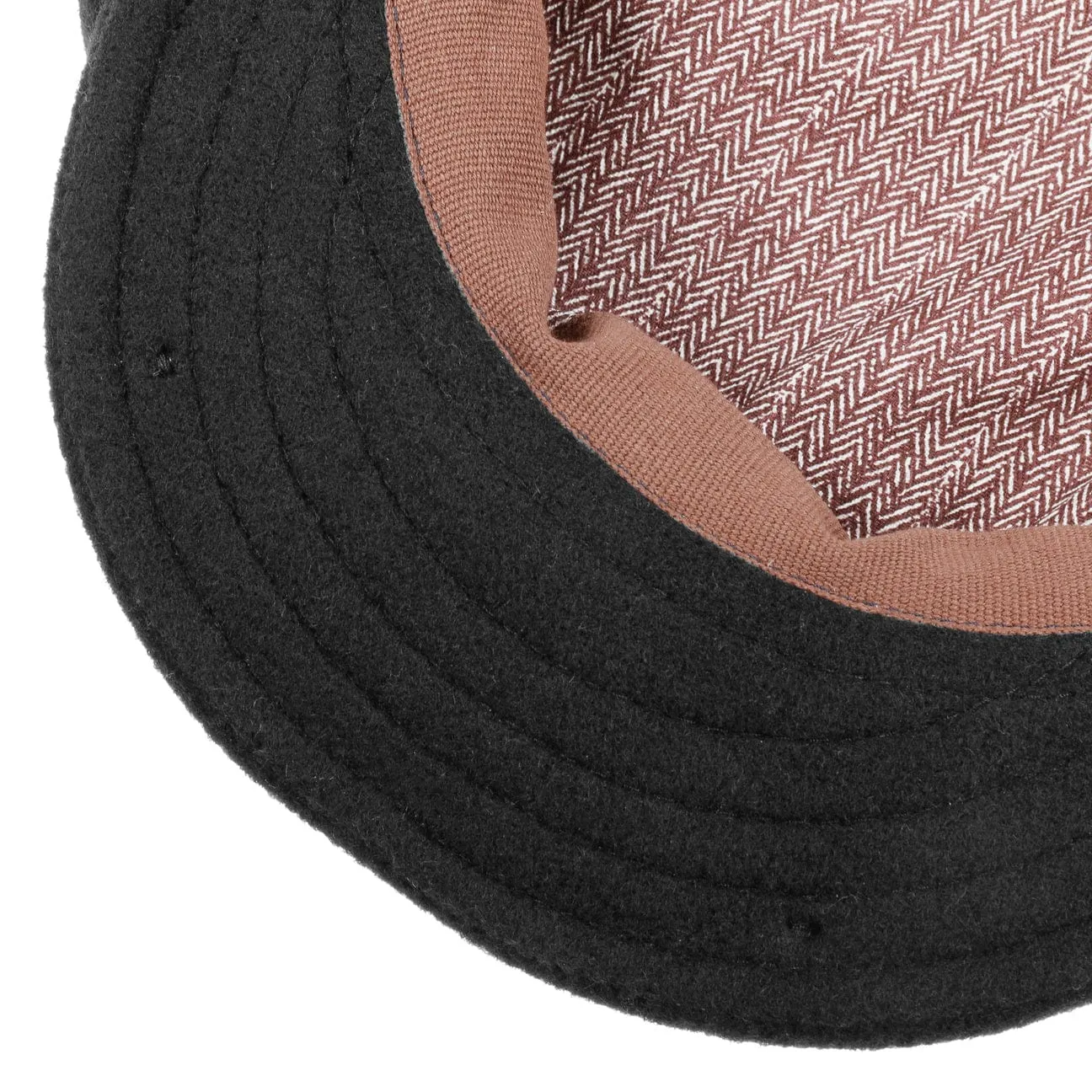 Reid 6 Panel Flat Cap by Stetson